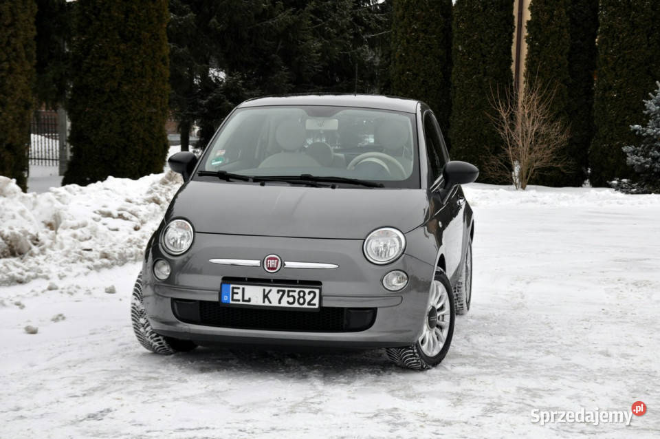Fiat 500 12i69PanoramaKlimatyzacjaWelurChromI elektrochrom. lusterko wst. mazowieckie Ostrów Mazowiecka