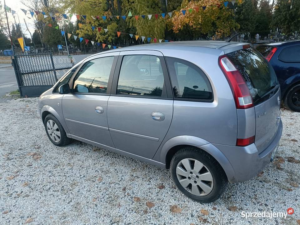 Opel Meriva 14 LPG z klimatyzacją 2004 ważne Samochody osobowe Kłodzko