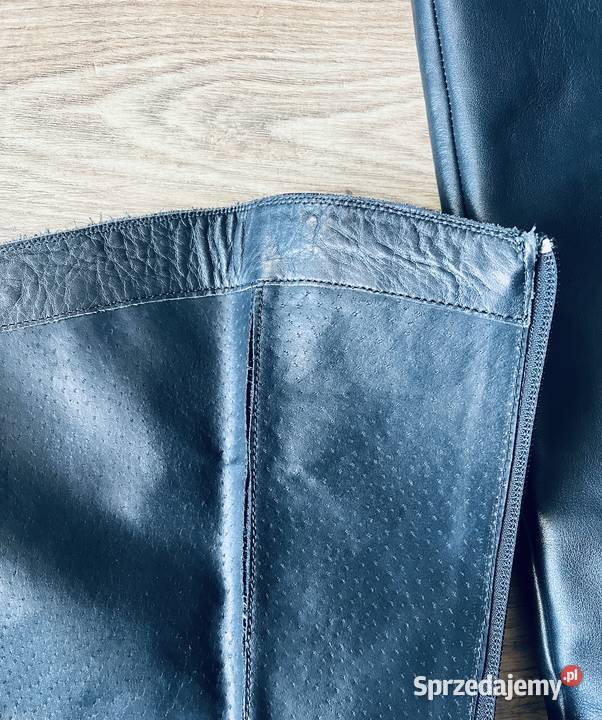 Damskie skórzane 100 kozaki wysokie na obcasie Prima Moda Kozaki Reda