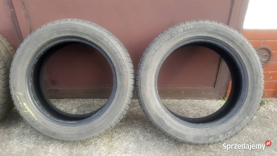 2 opony zimowe Wanli Snowgrip 20555 R16 zima Samochodowe Lubin