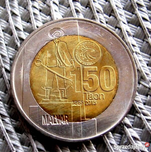 Filipiny 10 Piso 2015rMiguel MALVARPiękna wielkopolskie Kalisz