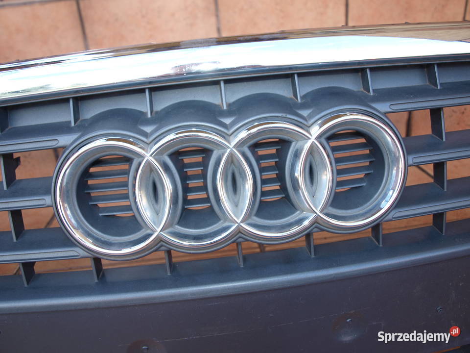 Audi A4 B8 grill chrom atrapa przód 2008 2011r osobowe Atrapy wielkopolskie