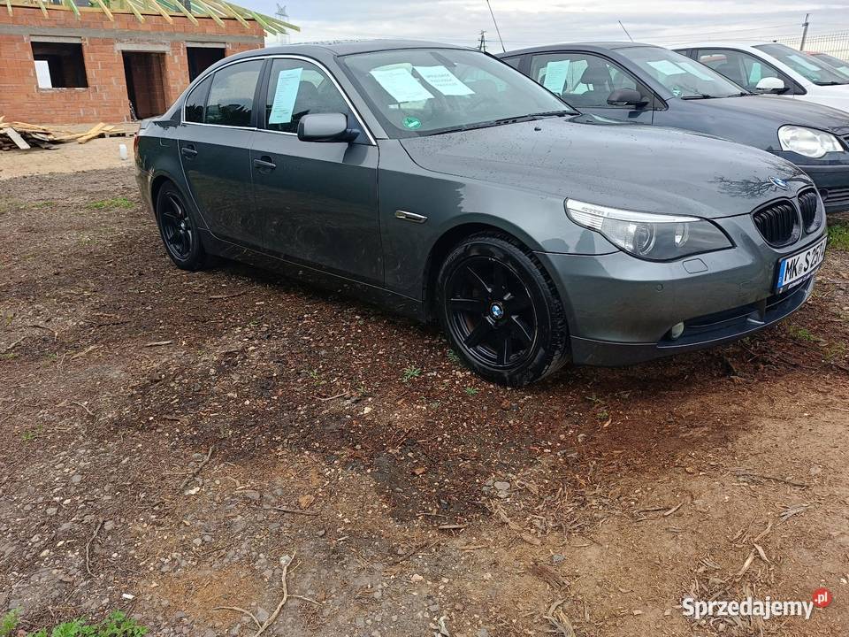 BMW E60 2007 rek 25 benzyna z gazem Gaz łódzkie Działoszyn