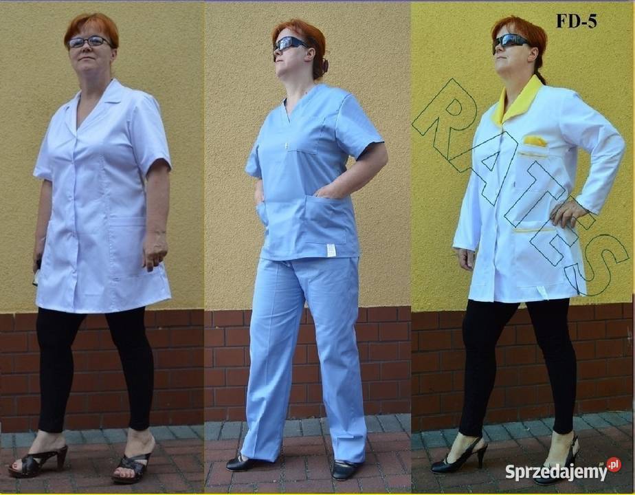 Odzież do komory hiperbarycznej 40 bawełna 100 Zdrowie