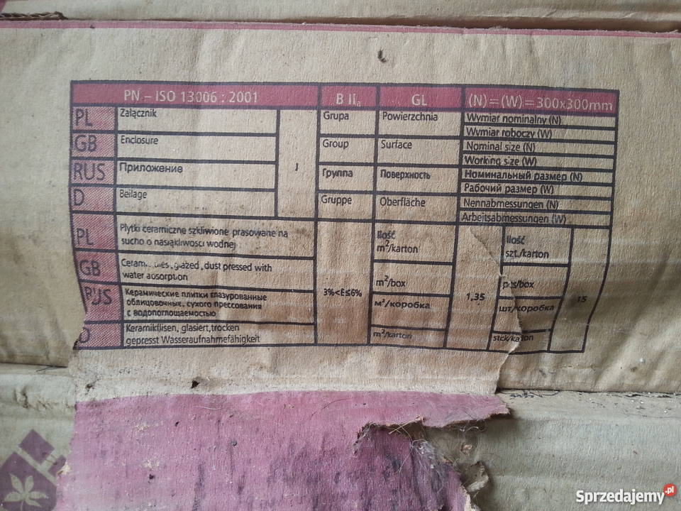 Płytki ceramiczne Opoczno Wiedeń zielony 30x30 Materiały budowlane Bukowno sprzedam
