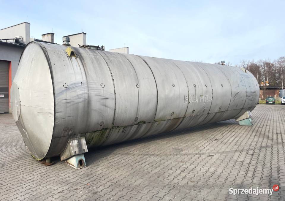Stalowy zbiornik naziemny 50 000 l ocieplony Oświęcim sprzedam