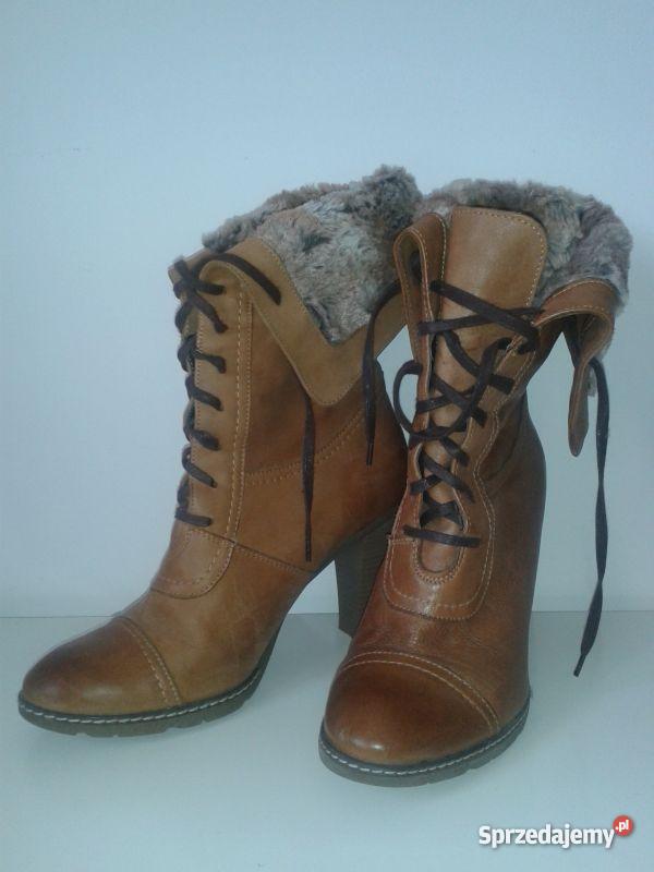 Kozaki z futerkiem 38