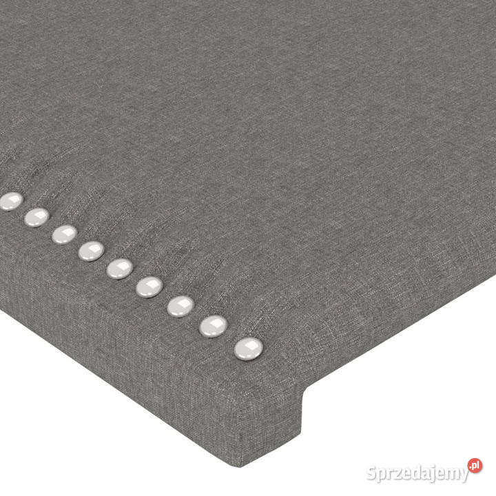 Zagłówek do łóżka z LED ciemnoszary 90x5x7888 Warszawa