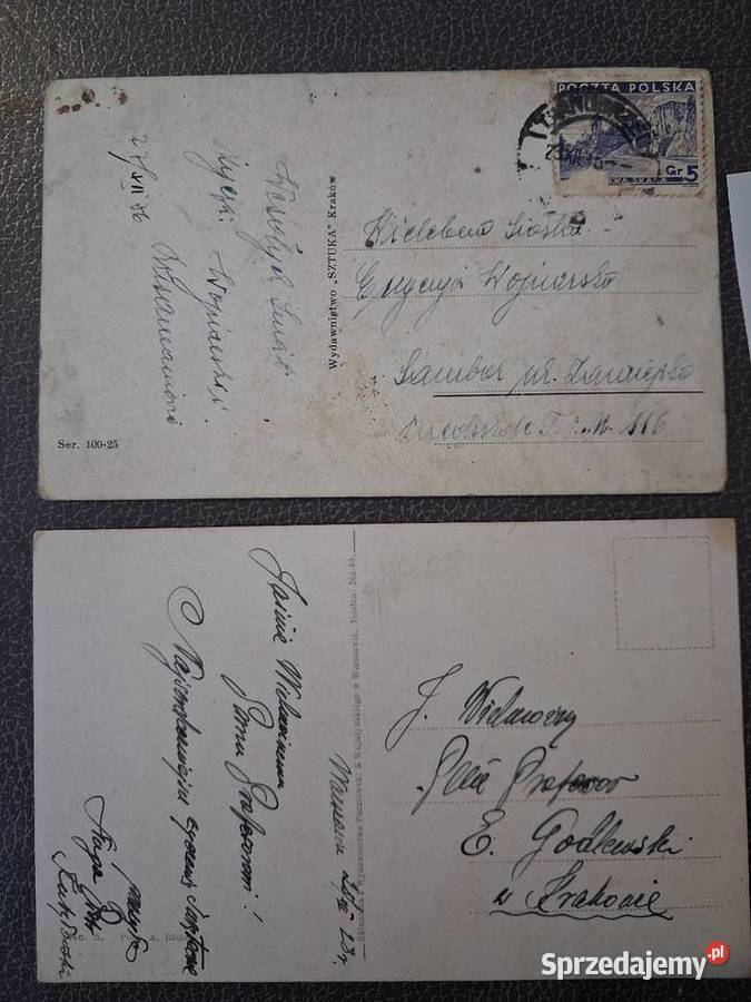 Stare kartki świąteczne Hrubieszów sprzedam