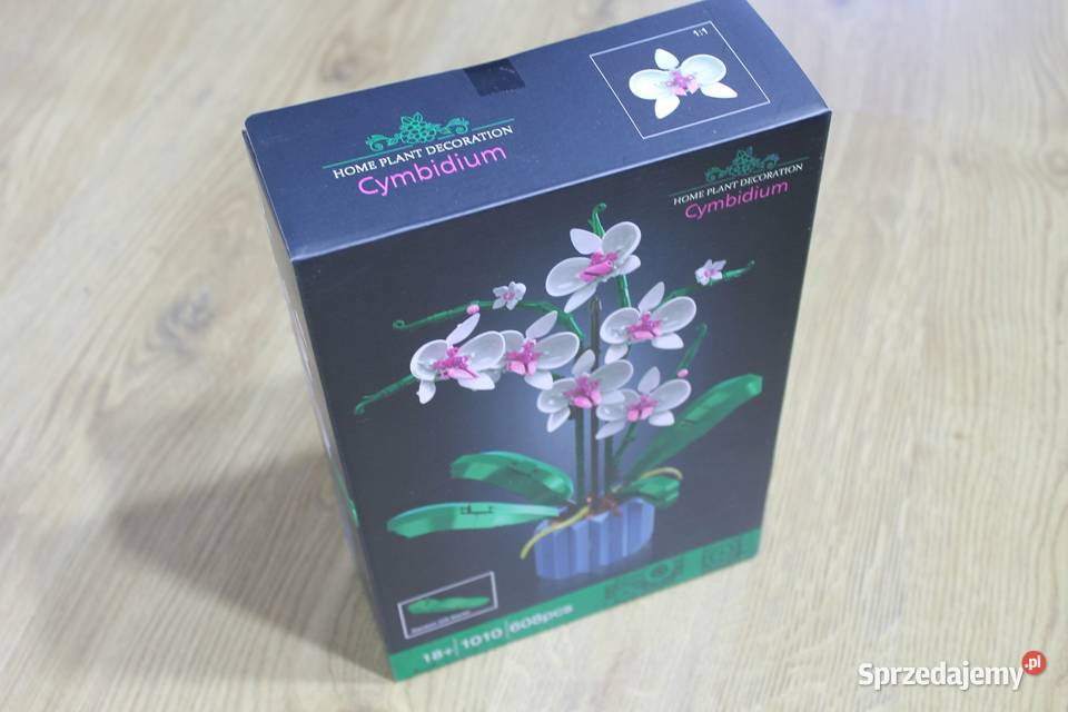 Klocki Konstrukcyjne Kwiaty Orchidea Storczyk Klocki Mrągowo sprzedam