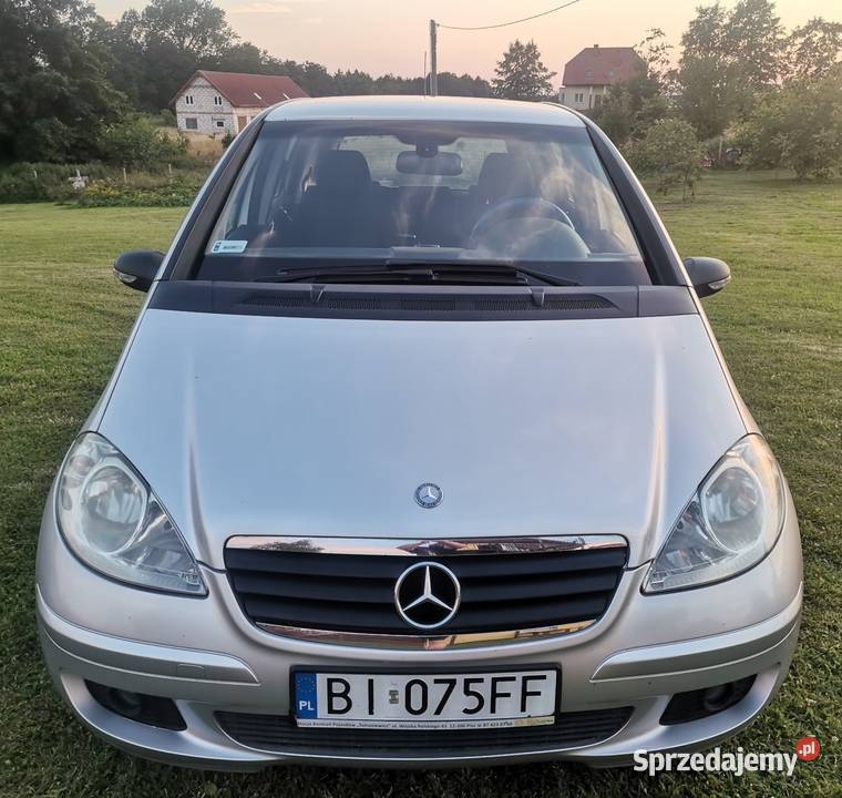 Sprzedam MERCEDES BENZ A180 CDI 109 przebieg 218 Rok produkcji 2006 Białystok sprzedam