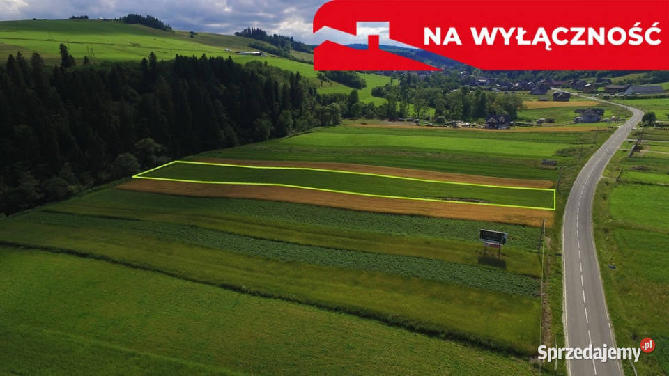 Działka strumyku Łapsze Niżne