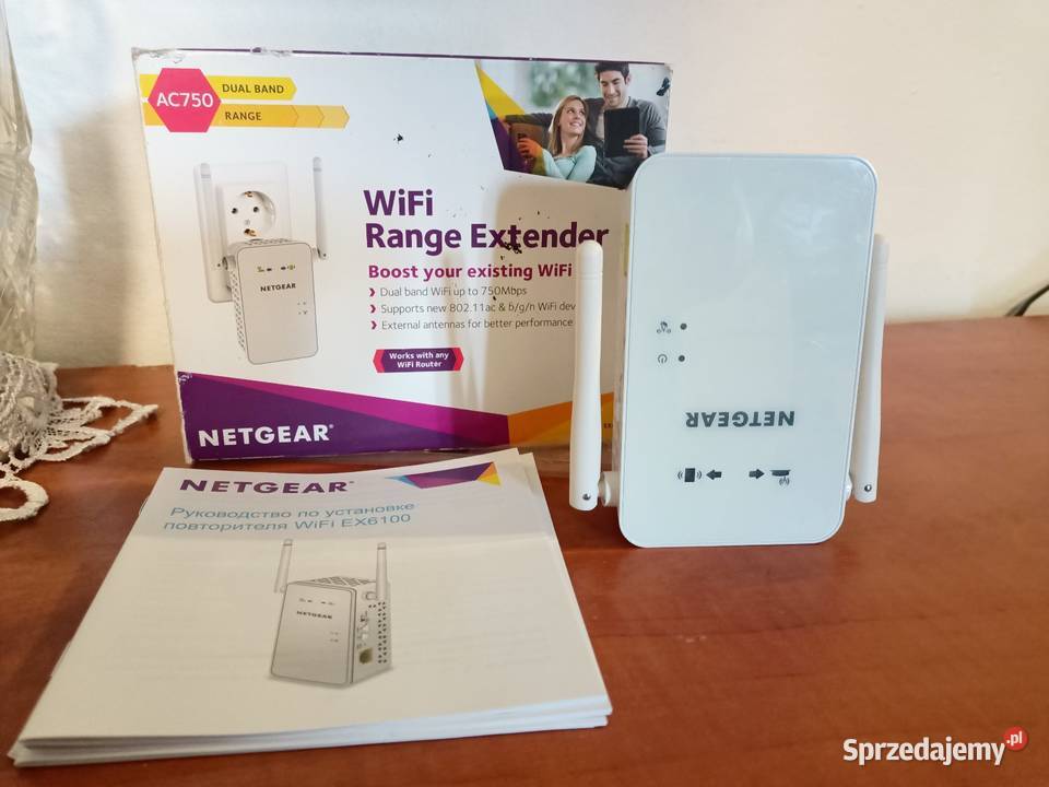 wzmacniacz sygnału NETGEAR AC750 WiFi Range zachodniopomorskie Dębno
