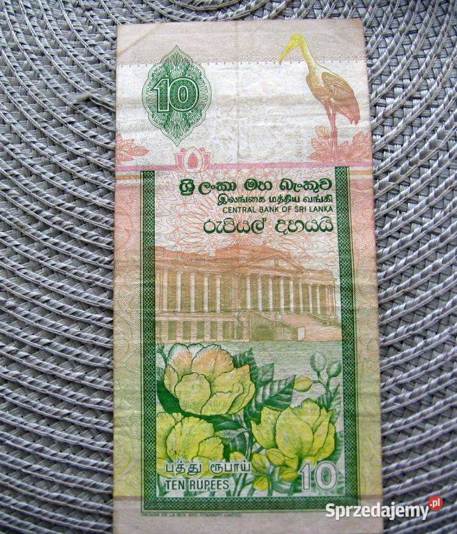 Sri Lanka 10 Rupi 2001r wielkopolskie Kalisz