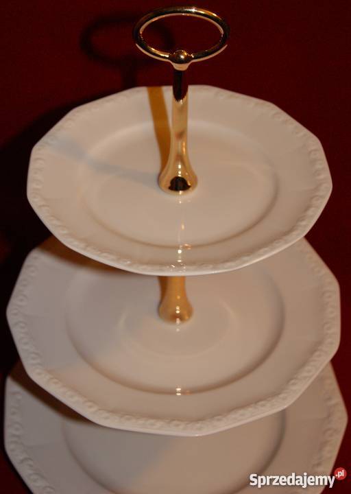 Etażerka Rosenthal Biała Maria 3 poziomowa Szczecin