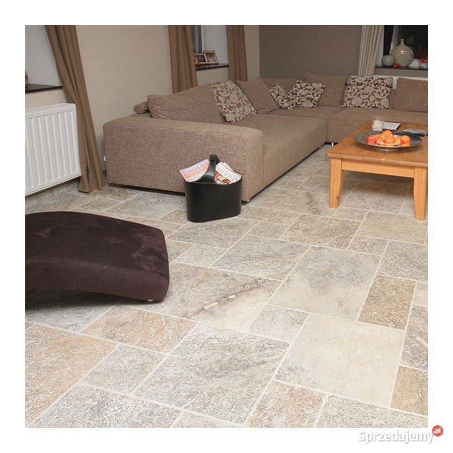 Płytki Trawertyn ASH bębnowany komplet 072 m2 Kraków