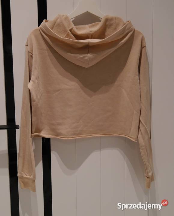 Sinsay krótka luźna bluza 34 XS Inny materiał dolnośląskie Wrocław