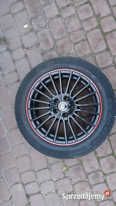 Felgi att 17 5x110 651 opony Michelin letnie Łochów