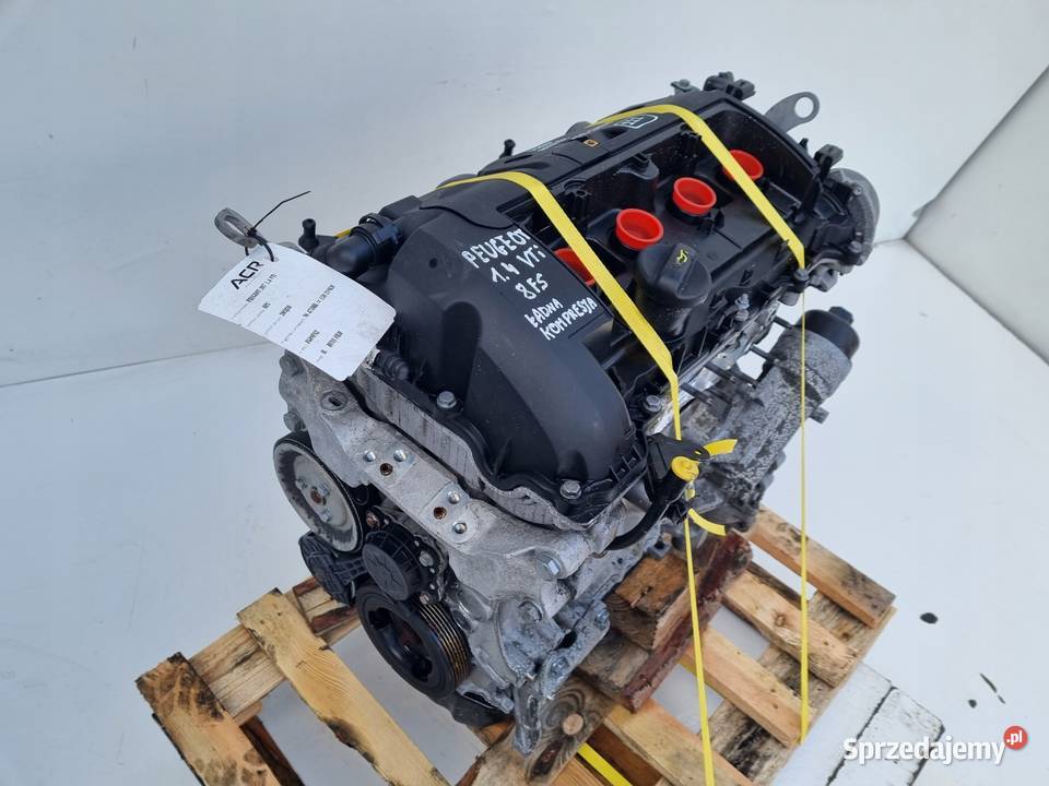 SILNIK KOMPLET Peugeot 207 14 16V VTI Rudka