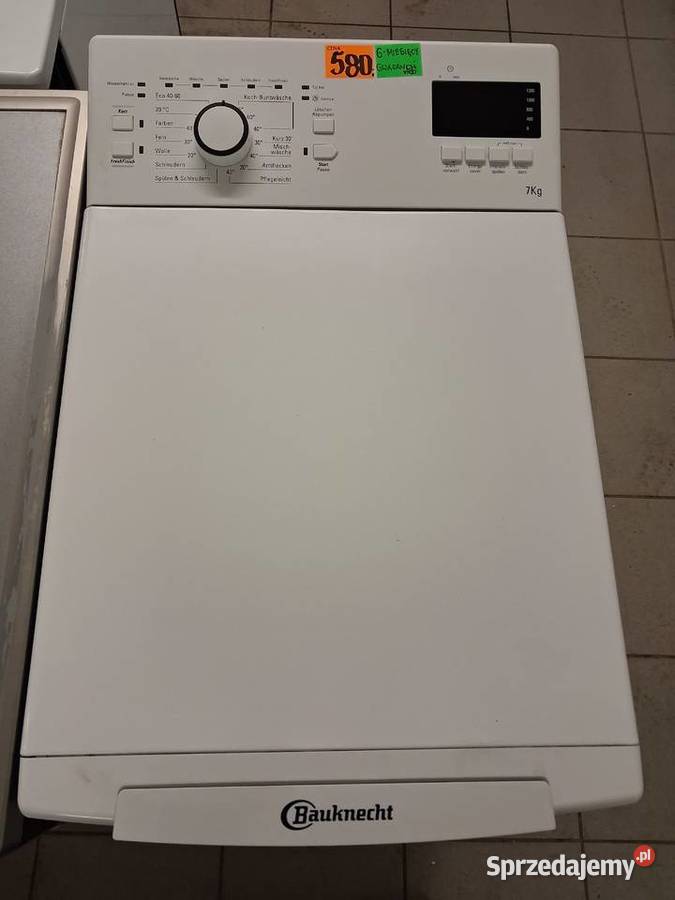 PRALKA OD GÓRY ŁADOWANA BAUKNECHT