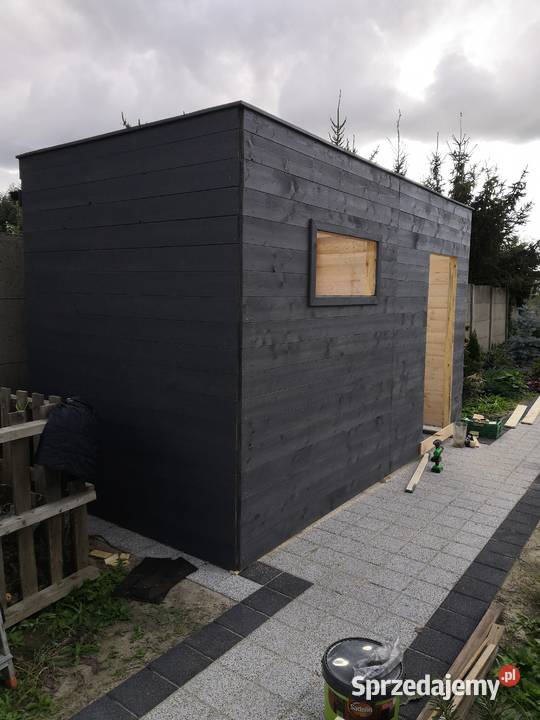 Domek ogrodowy narzędziowy schowek drewutnia Kawnice