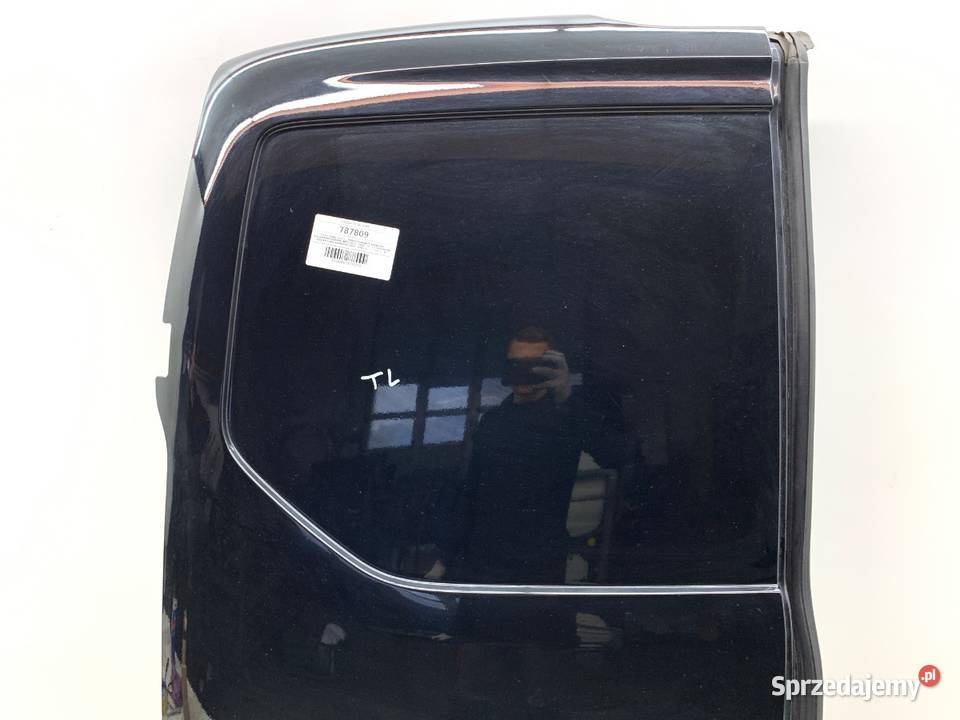 DRZWI TYLNE LEWE FORD TRANSIT CONNECT Bus CZARNY Części samochodowe