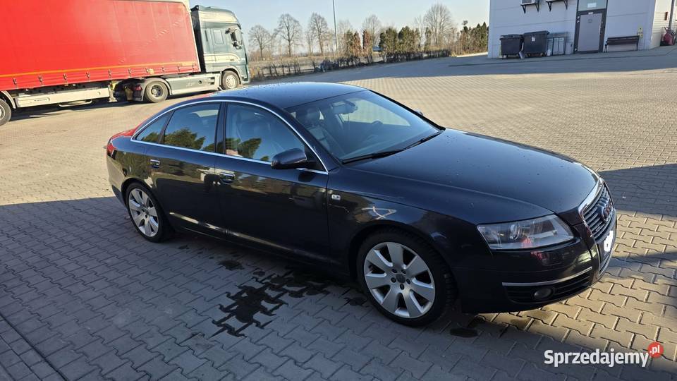 Audi A6 C6 30TDI 233 Quattro ASB 2008r manual skórzana tapicerka A6 małopolskie Przeciszów