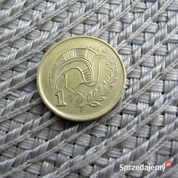 Cypr 1 Cent 1994r wielkopolskie Kalisz