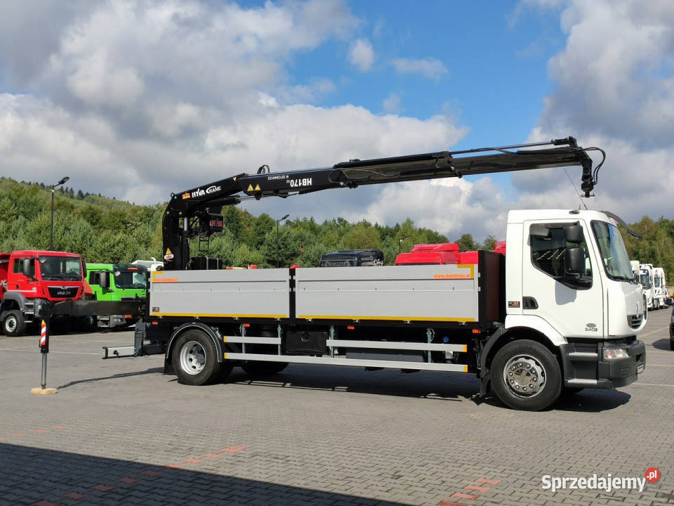 Renault Midlum 180240DXI HDS HYVA HB170E2 Udzwig pełny VAT świętokrzyskie