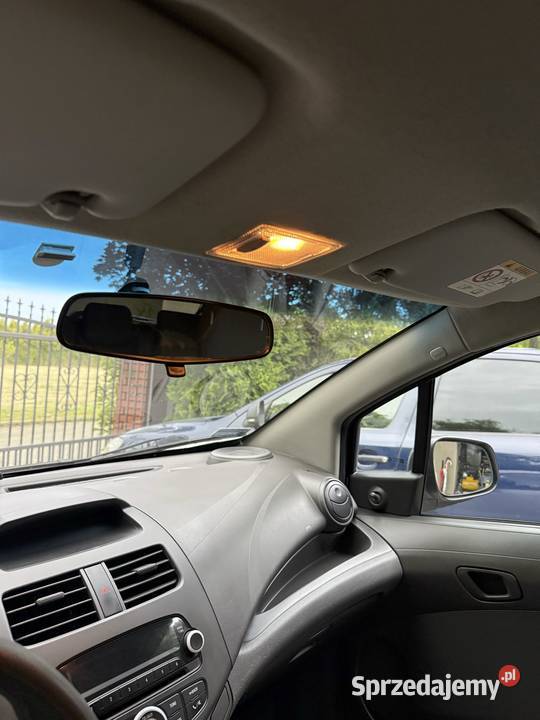 BIAŁY CHEVROLET SPARK II HATCHBACK 2013 10L 68 70KM Gliwice