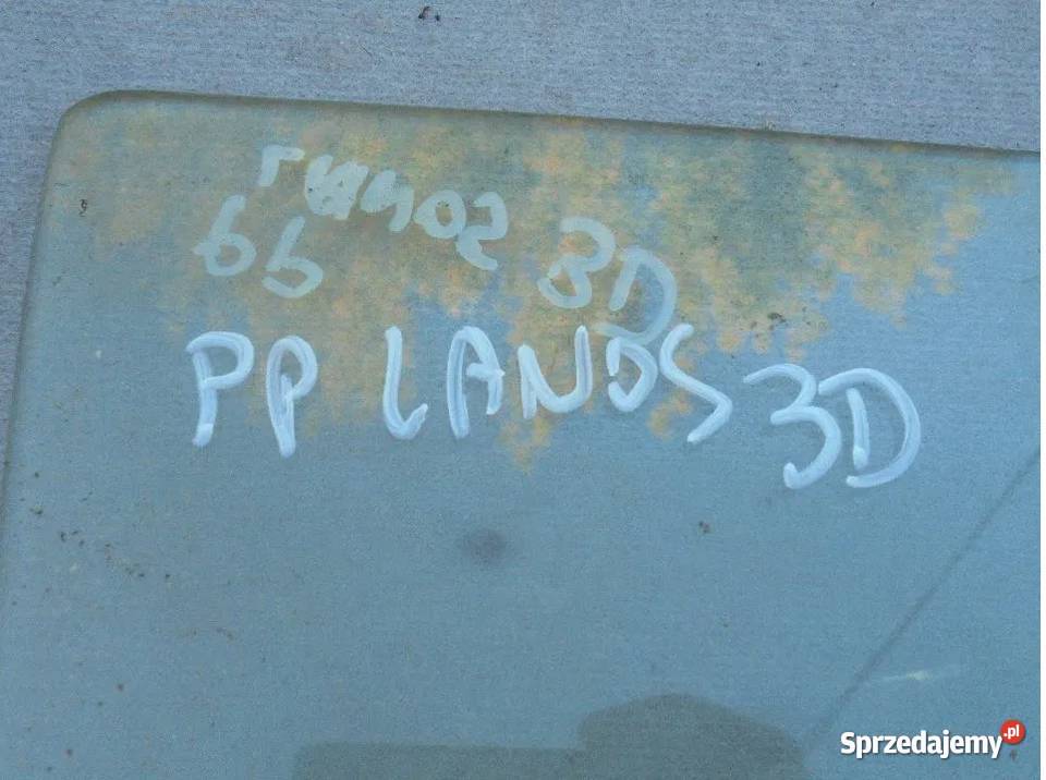 Daewoo Lanos 3 Drzwi szyba Prawa przód Ksawerów