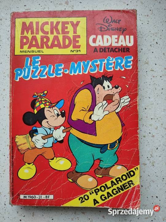 Stary komiks 1982 Mickey Parade nr 31 Disney, Francja