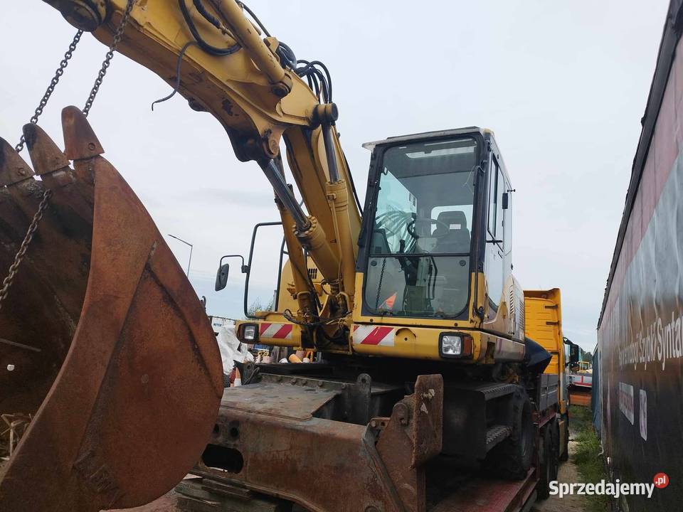 Koparka Komatsu PW160 PW1607k kabina mosty Strzyżew
