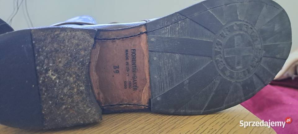 Damskie buty całe że skóry Włoskie znane firmy Nowy Sącz sprzedam