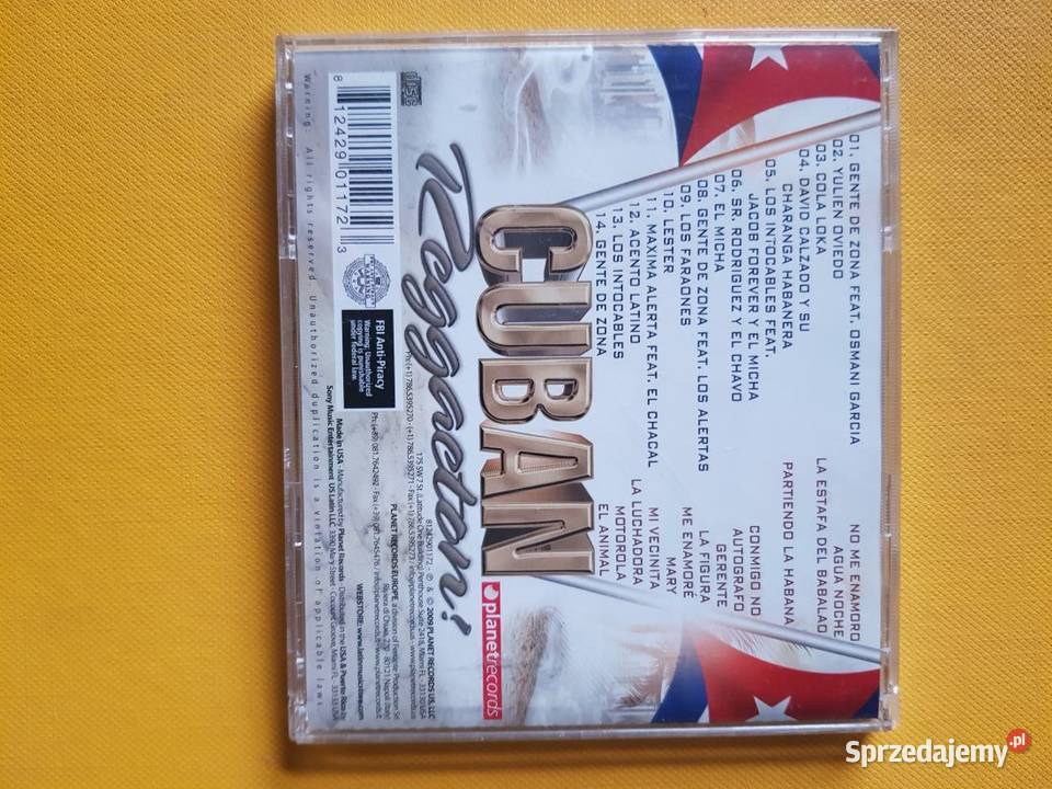 Various Cuban Reggaeton Planet Italy CD Kielce