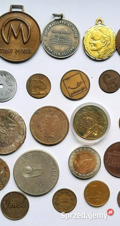 Zestaw Numizmatów Żetonów 44 Gliwice