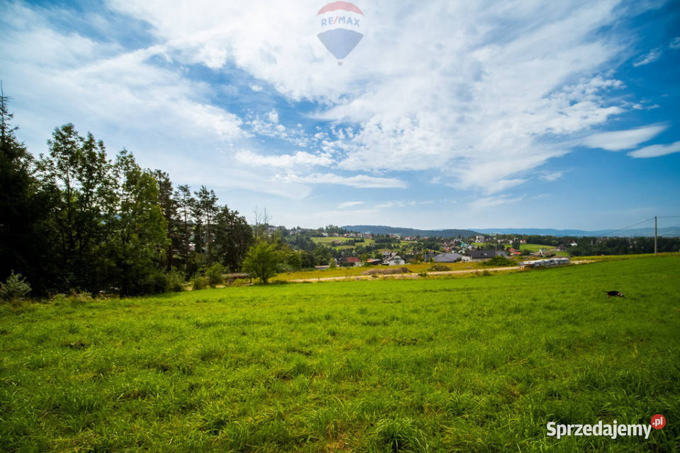 DZIAŁKA BUDOWLANA 2032m2 RABKAZDRÓJ SŁONE Rabka-Zdrój