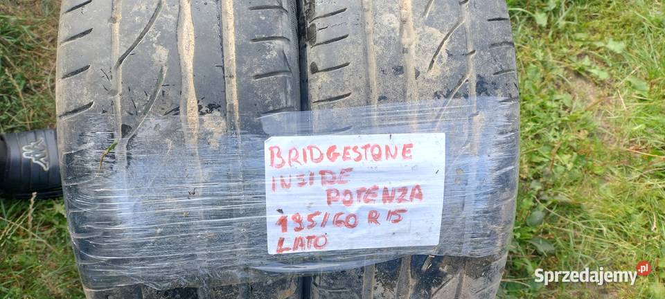 2 opony letnie BRIDGESTONE 19560 R15 Kielce