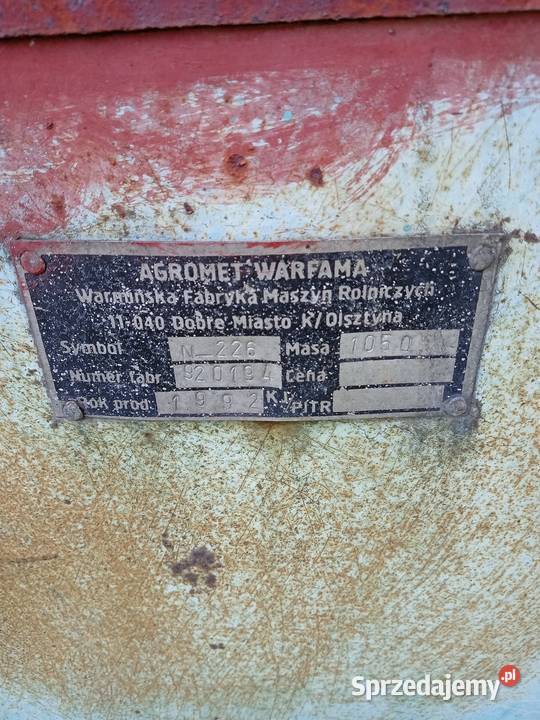 sprzedam rozrzutnik sprzedam