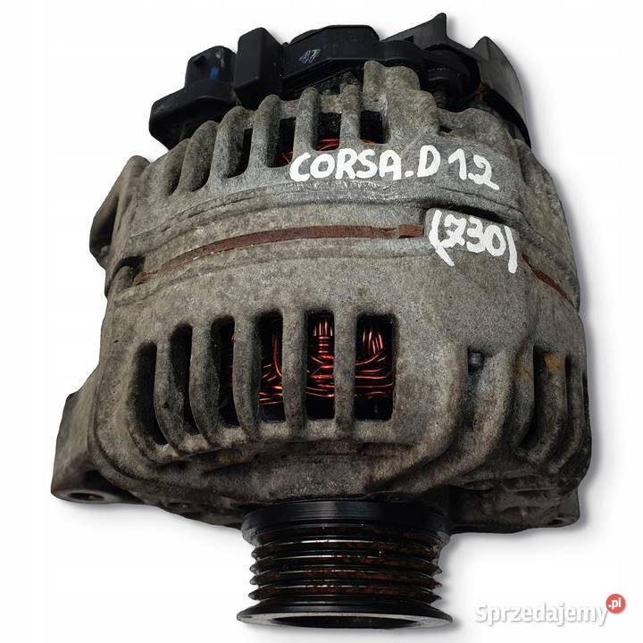 ALTERNATOR Opel Corsa D 12 16V Bosch 0124425057 lubelskie Chełm