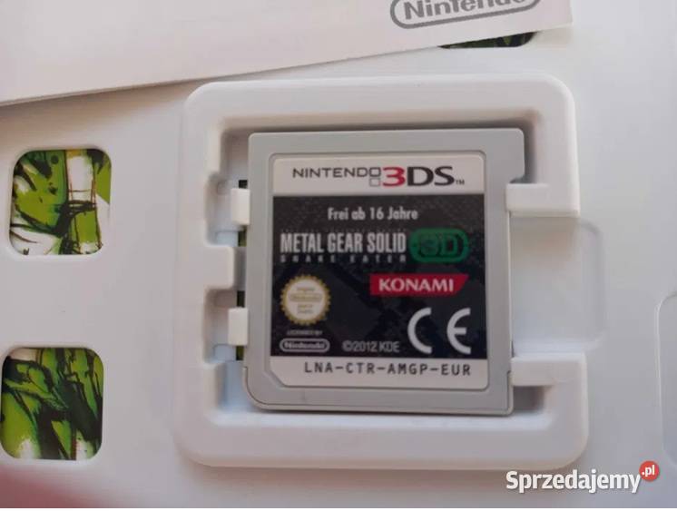 Metal Gear Solid 3D Snake Eater 3DS Hajnówka