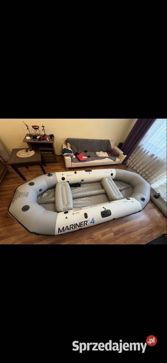 Ponton Intex Mariner 4 Silnik Volt Zefir 75 lbs świętokrzyskie Kielce