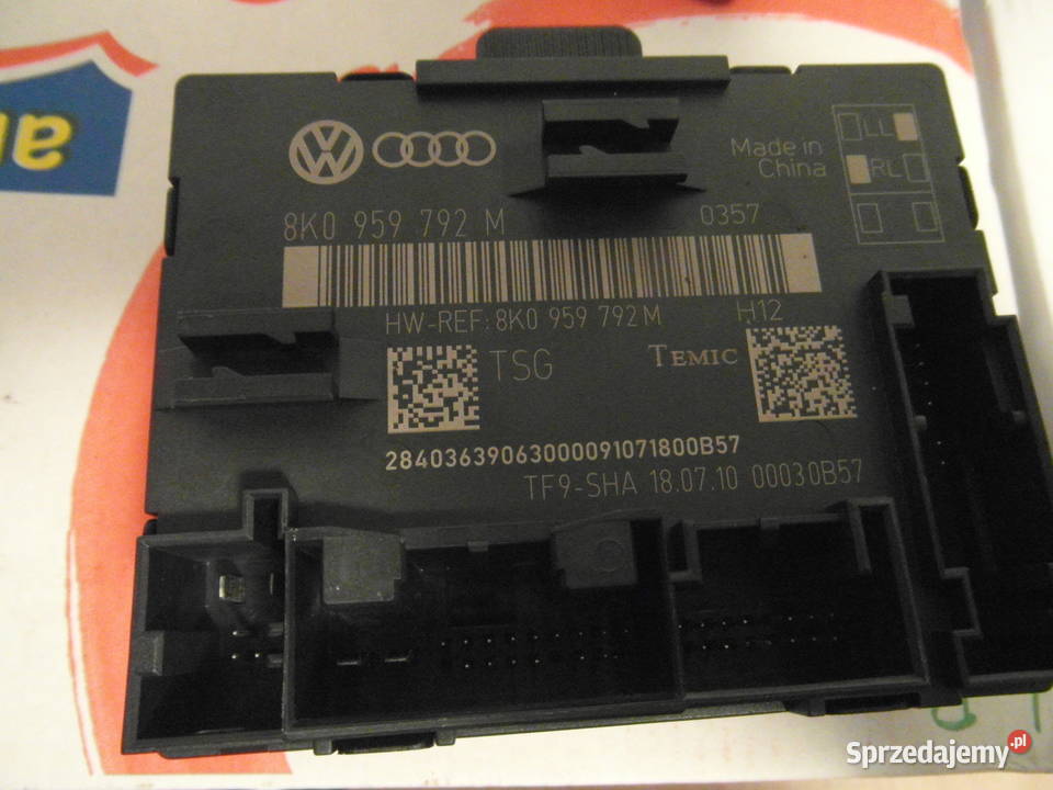 Moduł sterownik Audi A4 A5 Q5 8k0959792m