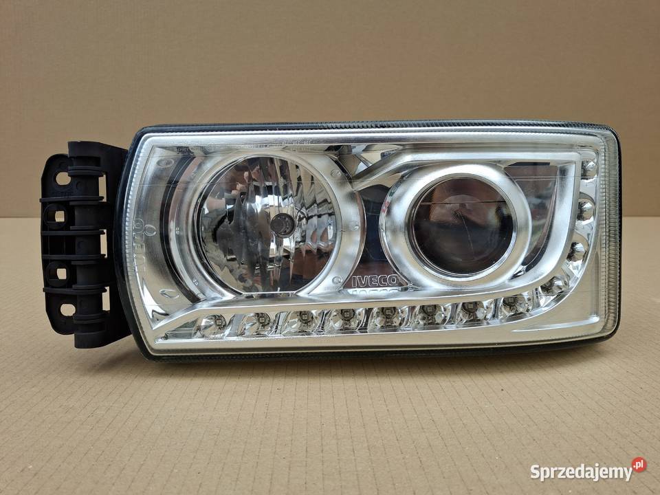 IVECO STRALI HIWAY REFLEKTOR LEWY LAMPA H7 LED ciężarowe Lampy przednie Bieleń