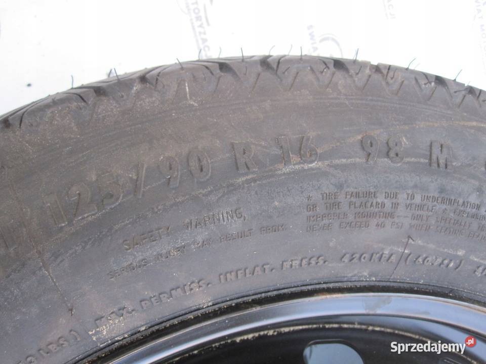 MERCEDES W169 koło dojazdowe 1259016 98M 5x112 Kielce