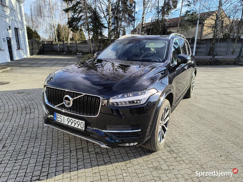 Volvo XC90 T6 320 koni 7 osobowy Rok produkcji 2017 Sieradz