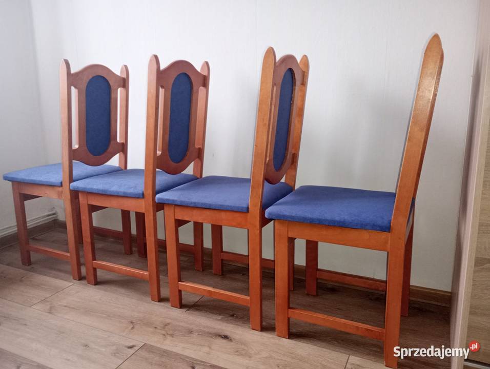 Krzesła do jadalni salonu sztuk 4 Krzesła Szczecin