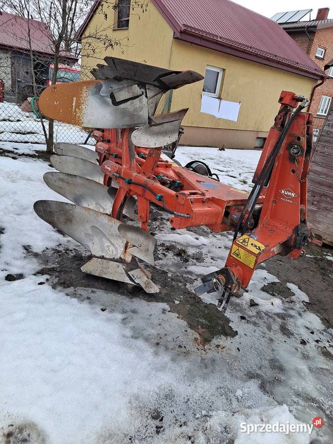 Pług 4 skibowy obrotowy KUHN Master 100 Pługi lubelskie Turowola