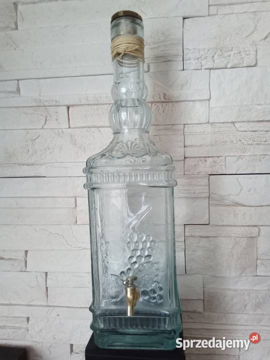 Duża karafka na wino Hiszpania mazowieckie Grójec
