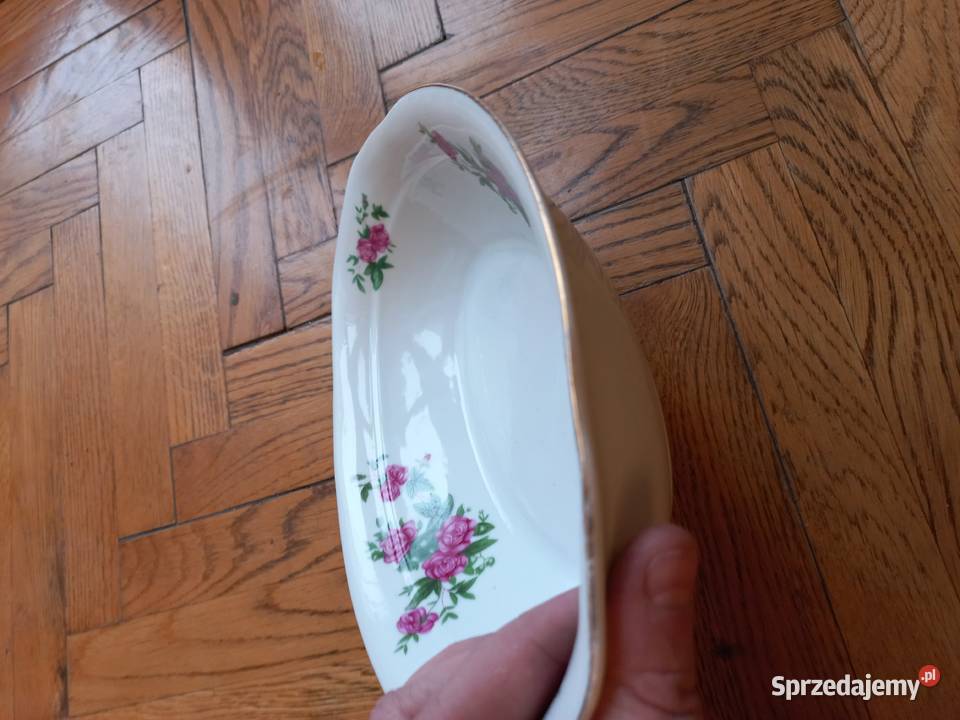 stara chińska duża patera Porcelana i szkło Piastów